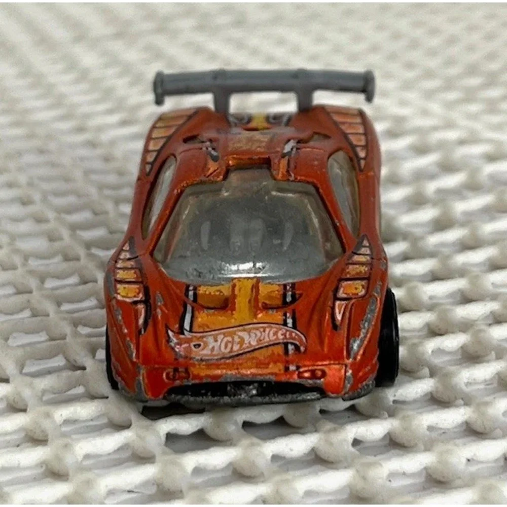 HW Prototype 12 Hot Wheels 2001 Track Aces #143 Matte Orange-scratches‎ ($5)